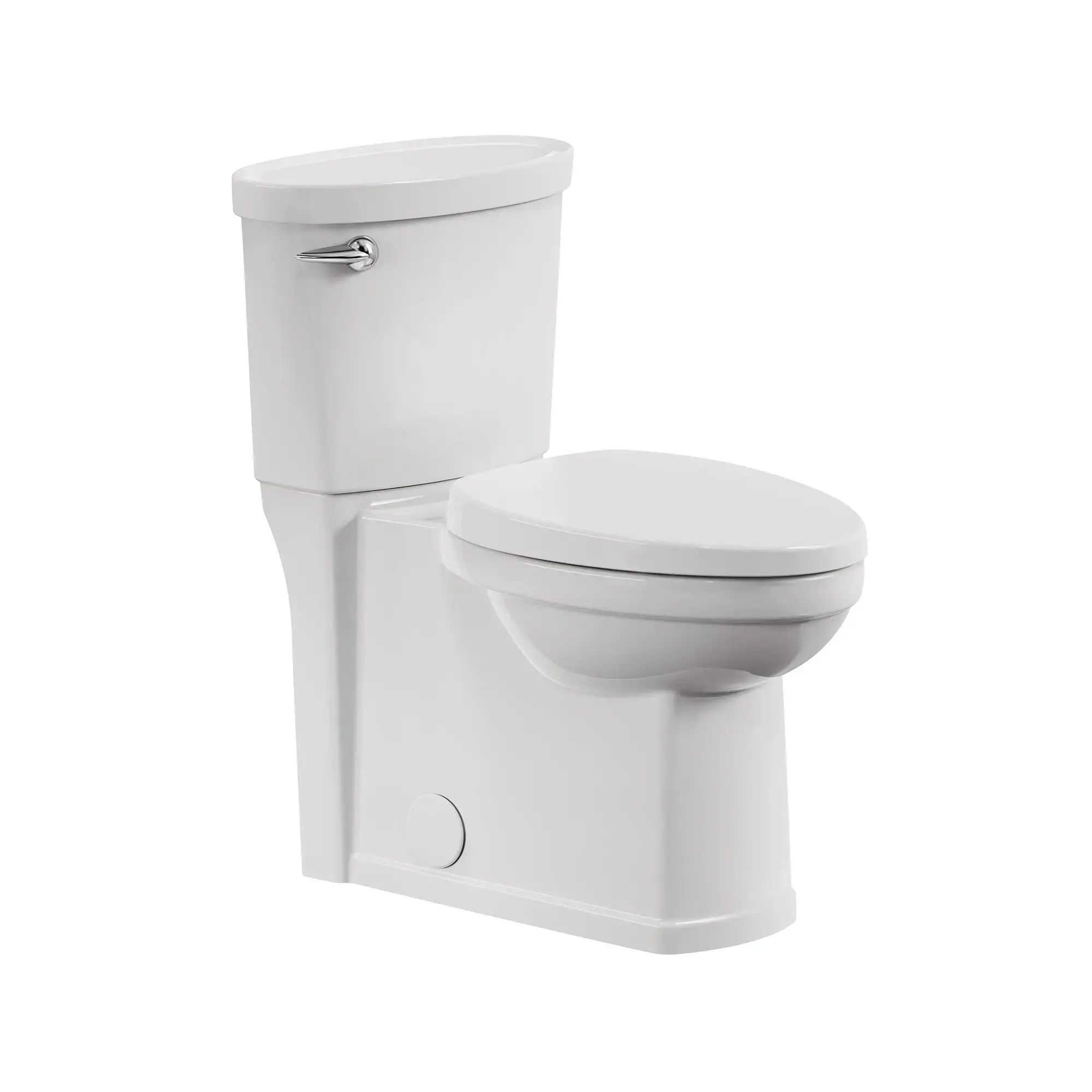 Toilette complète Décor, 2 pièces, 1,28 gpc/4,8 lpc, à cuvette allongée à hauteur de chaise, avec siège